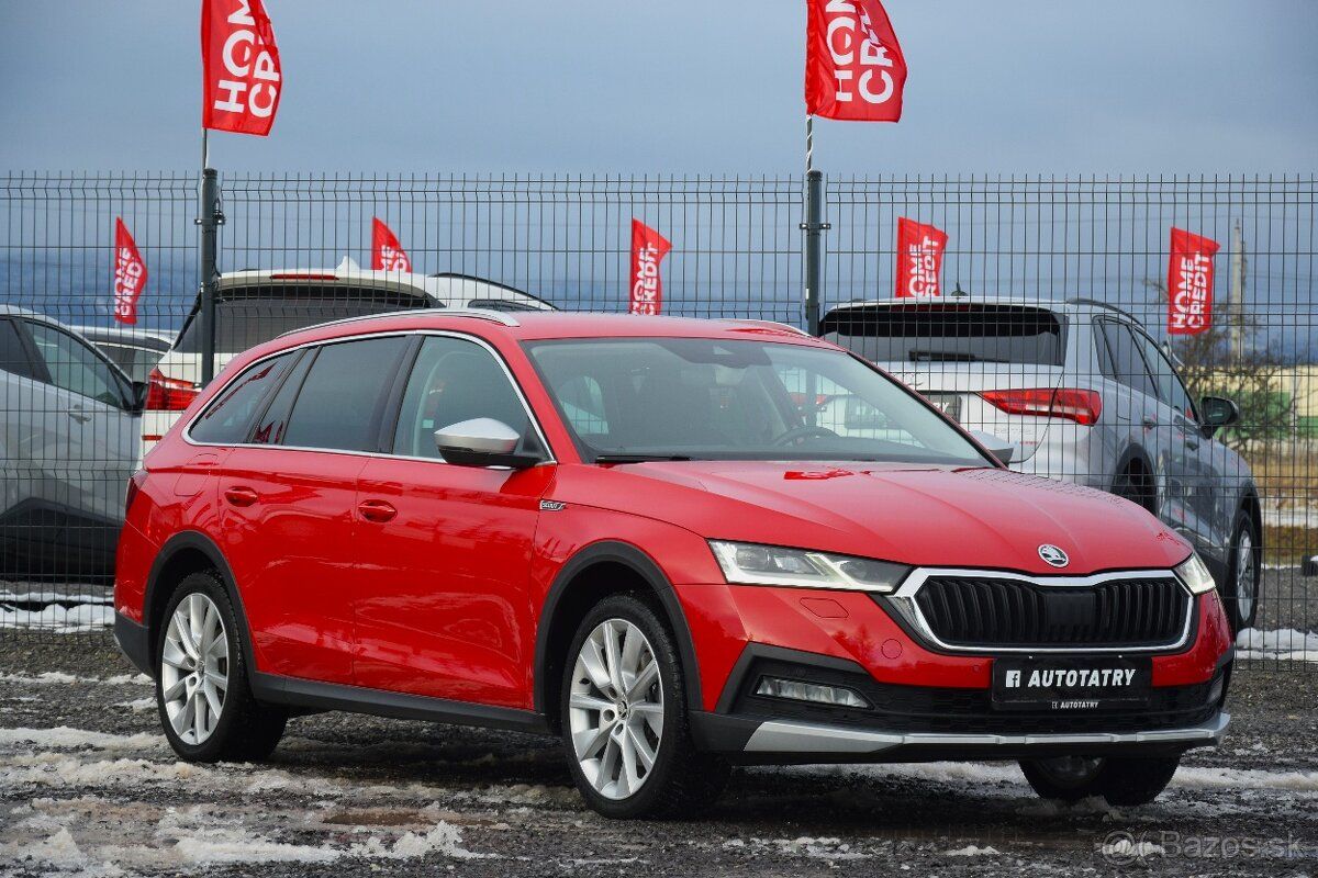 Škoda Octavia Combi 2.0 TDI Scout 4x4 -