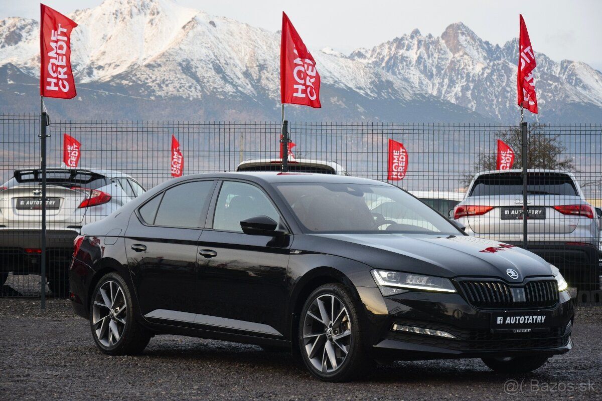 Škoda Superb 2.0 TDI 147 kw 4x4 SPORTLINE - WEBASTO
