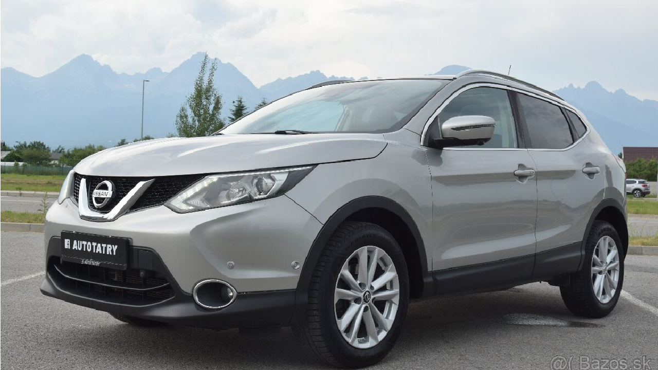 Nissan Qashqai 85 kw - benzín - panoramatická strecha