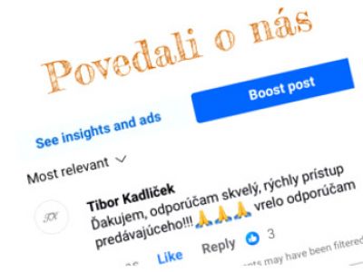 Naše recenzie od zákazníkov