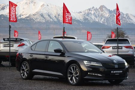 Škoda Superb 2.0 TDI 147 kw 4x4 SPORTLINE - WEBASTO